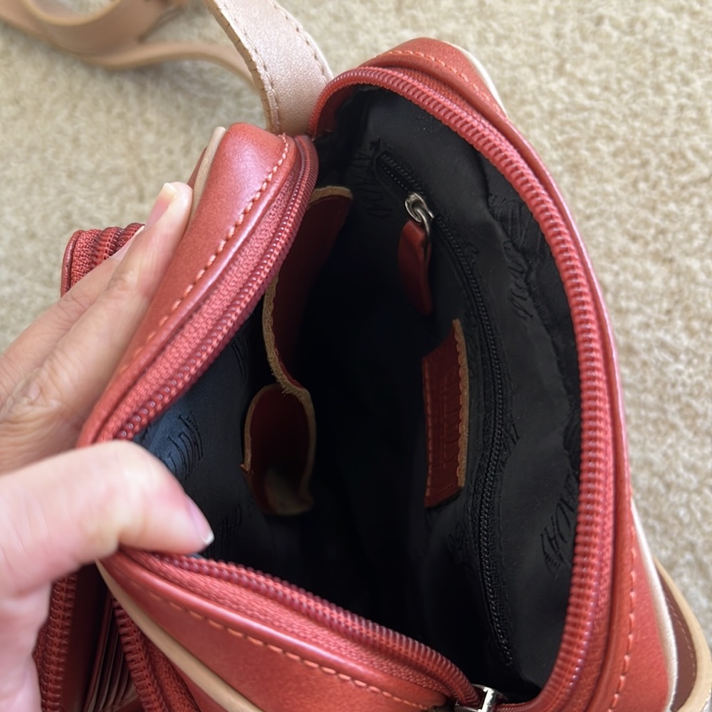 Galaday Leather Crossbody Bag - Picture 8 of 8